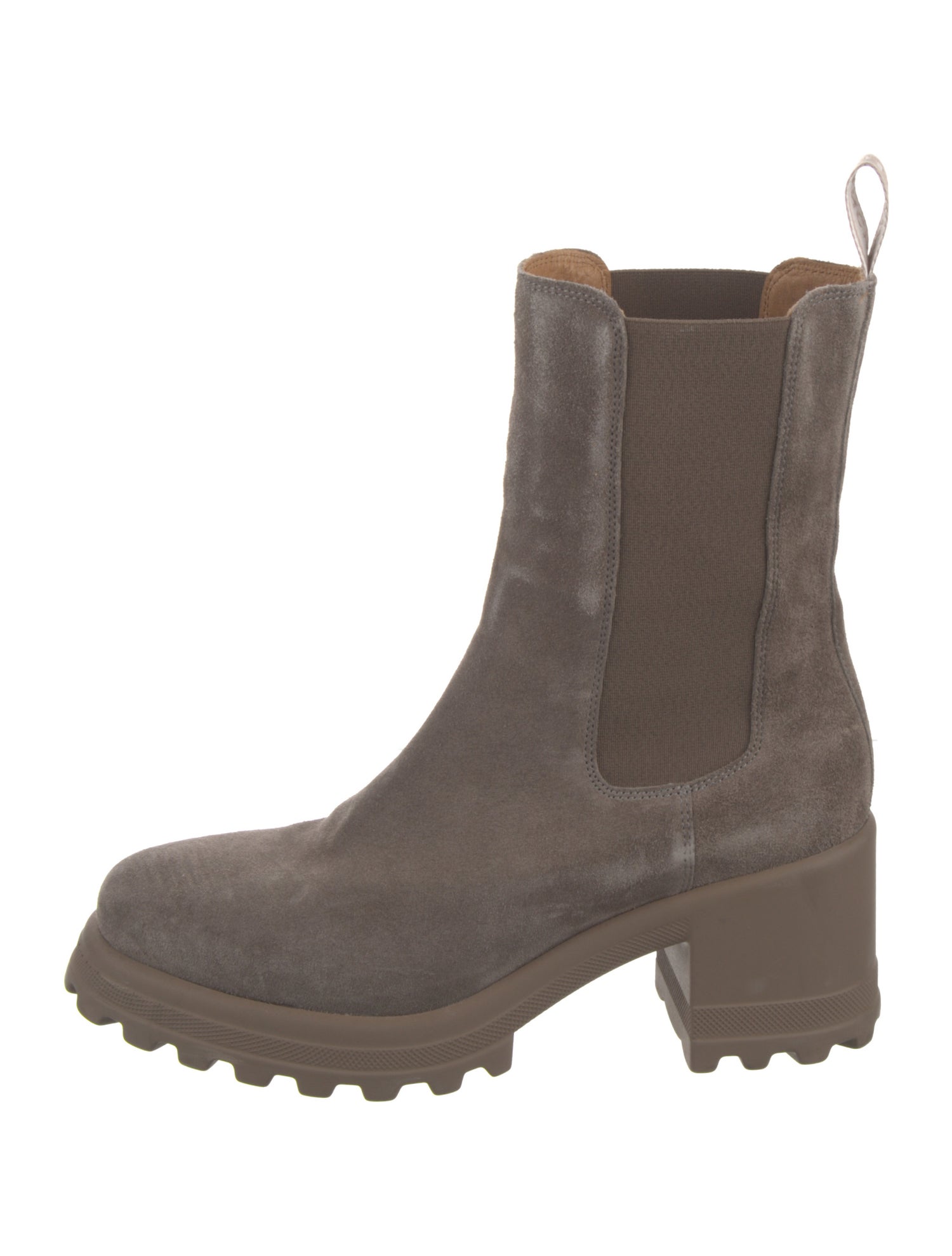 Voile Blanche Suede Chelsea Boots