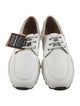 Voile Blanche Leather Colorblock Pattern Athletic Sneakers