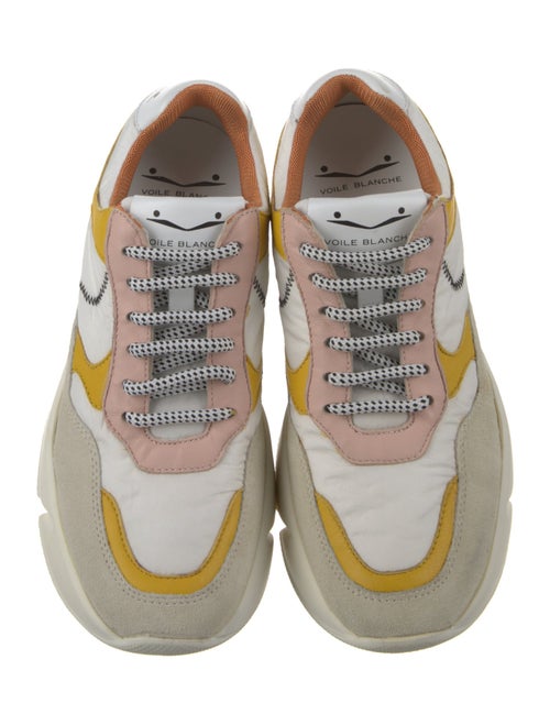 Voile Blanche Nylon Printed Chunky Sneakers