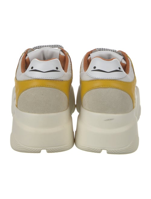 Voile Blanche Nylon Printed Chunky Sneakers