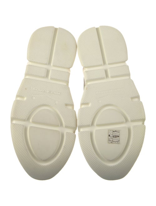 Voile Blanche Nylon Printed Chunky Sneakers