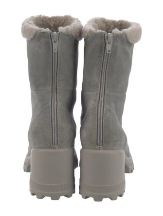 Voile Blanche Suede Sock Boots