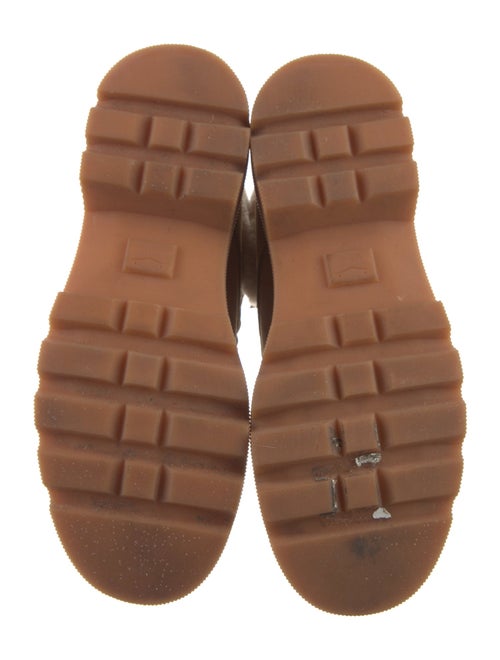 Voile Blanche Suede Combat Boots