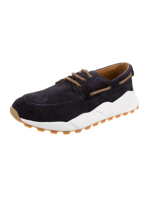 Voile Blanche Suede Sneakers