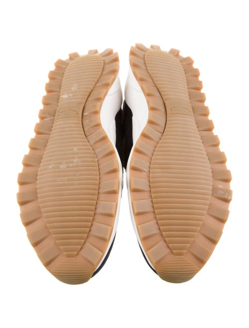 Voile Blanche Suede Sneakers