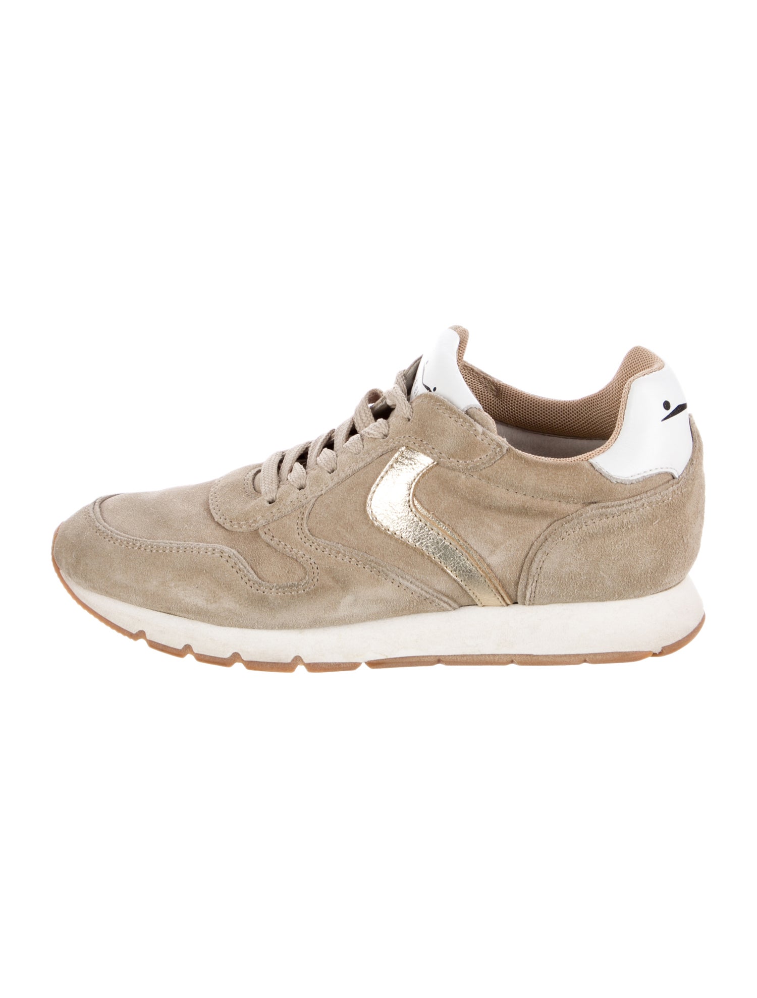 Voile Blanche Suede Sneakers