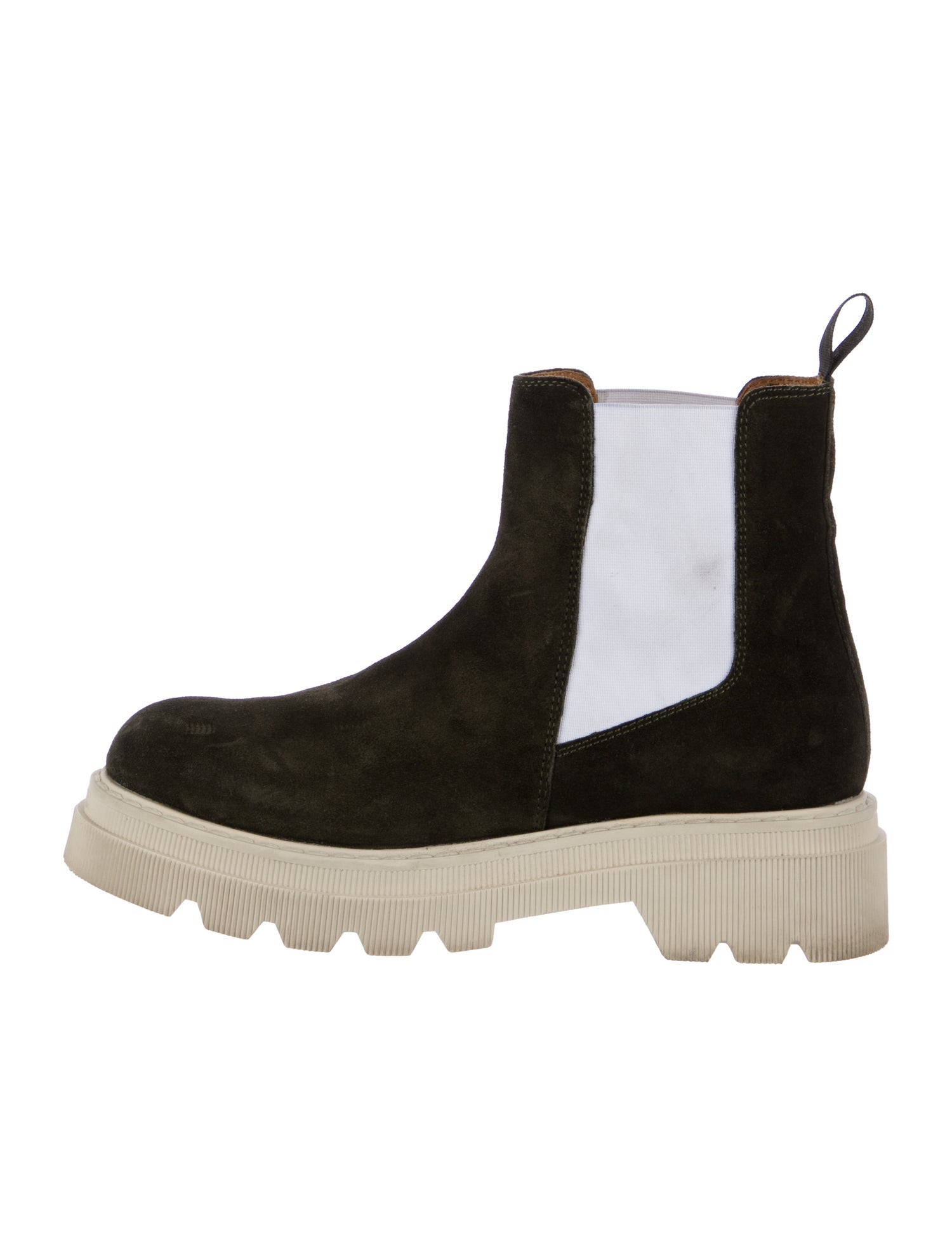 Voile Blanche Suede Chelsea Boots