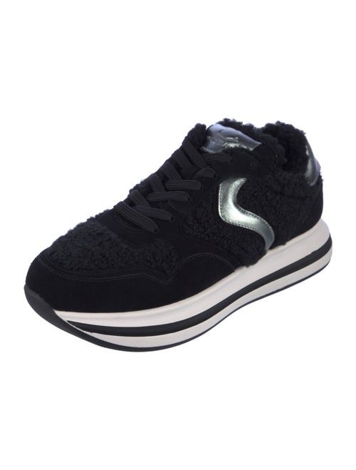 Voile Blanche Suede Sneakers