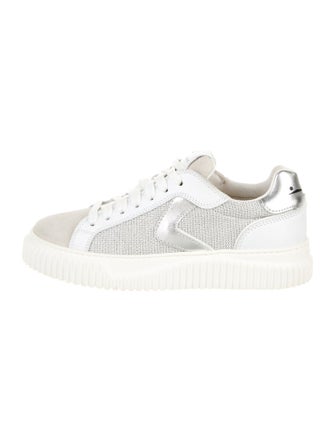 Voile Blanche Suede Sneakers