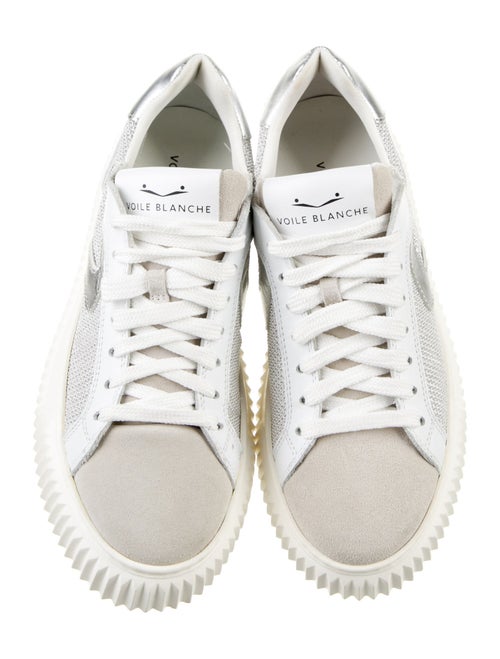 Voile Blanche Suede Sneakers
