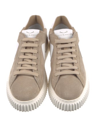 Voile Blanche Suede Sneakers