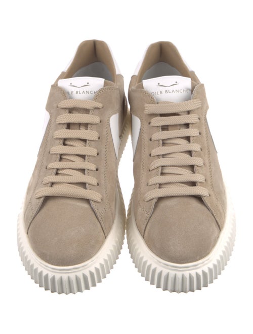 Voile Blanche Suede Sneakers