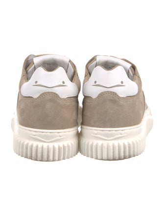 Voile Blanche Suede Sneakers