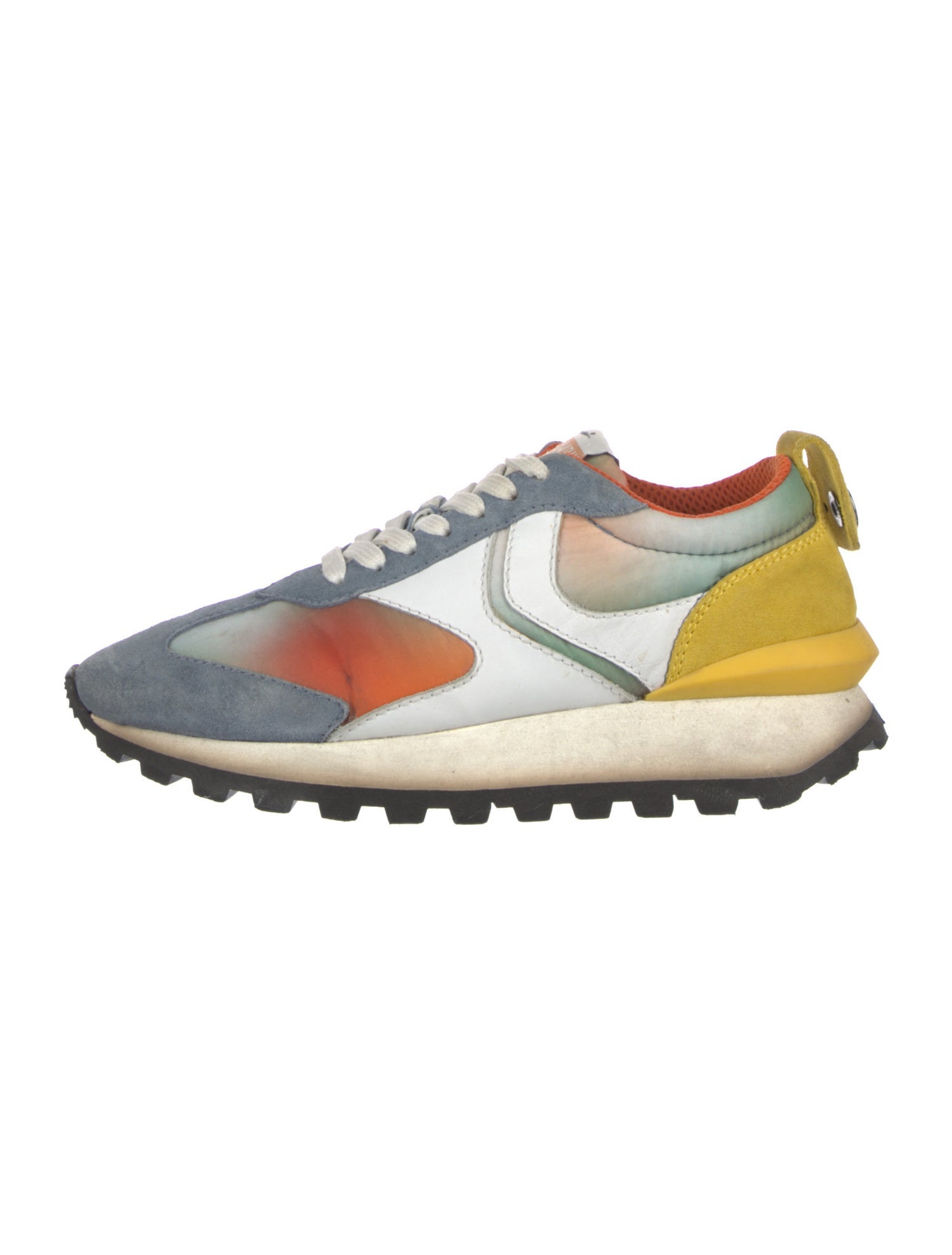 Voile Blanche Nylon Printed Sneakers