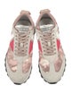 Voile Blanche Satin Printed Sneakers