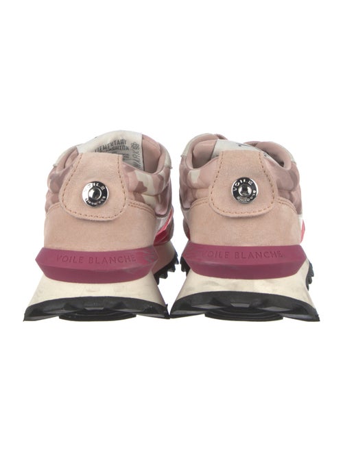 Voile Blanche Satin Printed Sneakers