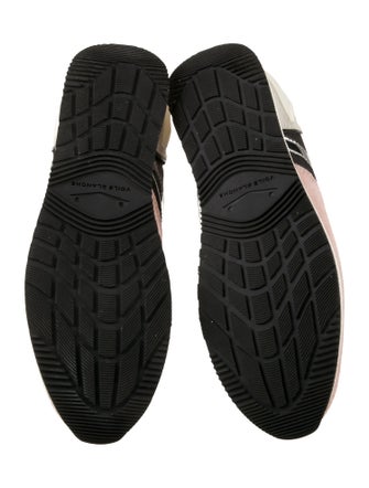 Voile Blanche Suede Printed Sneakers