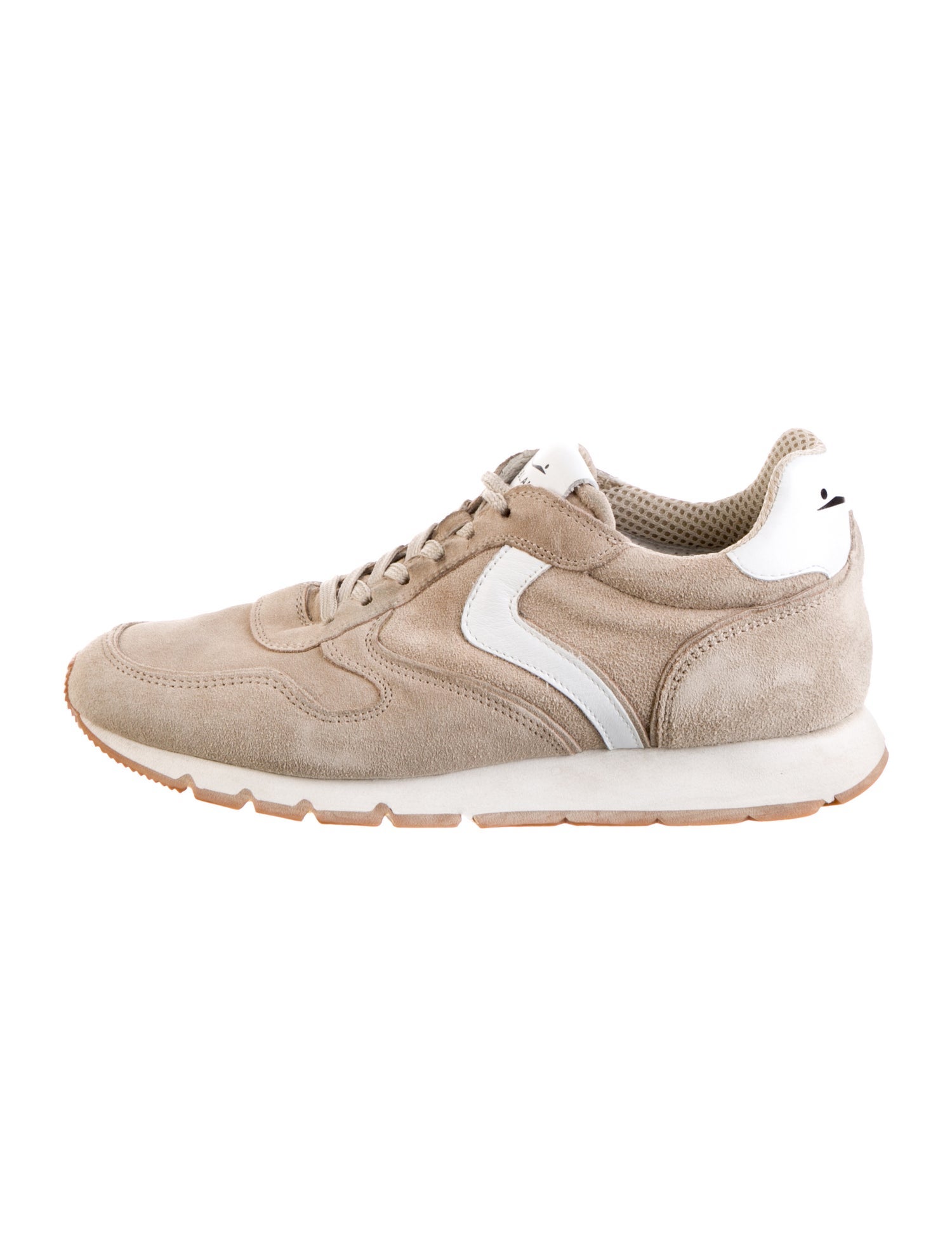 Voile Blanche Suede Sneakers