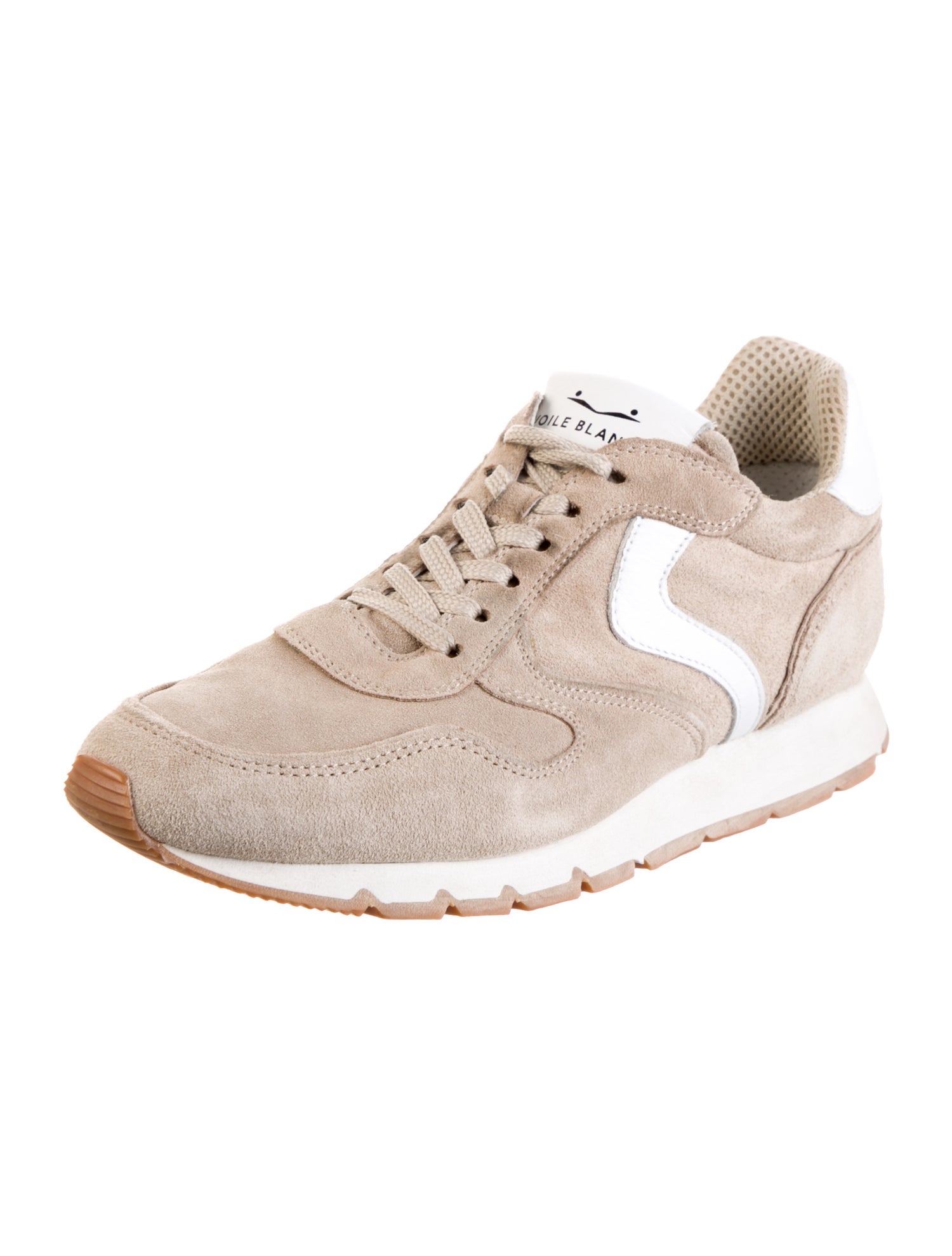 Voile Blanche Suede Sneakers