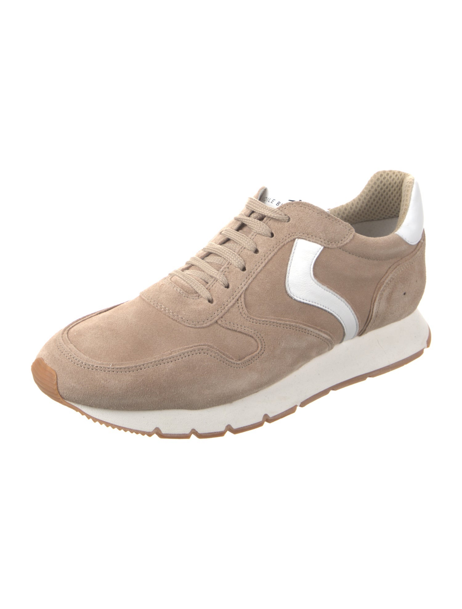 Voile Blanche Suede Sneakers