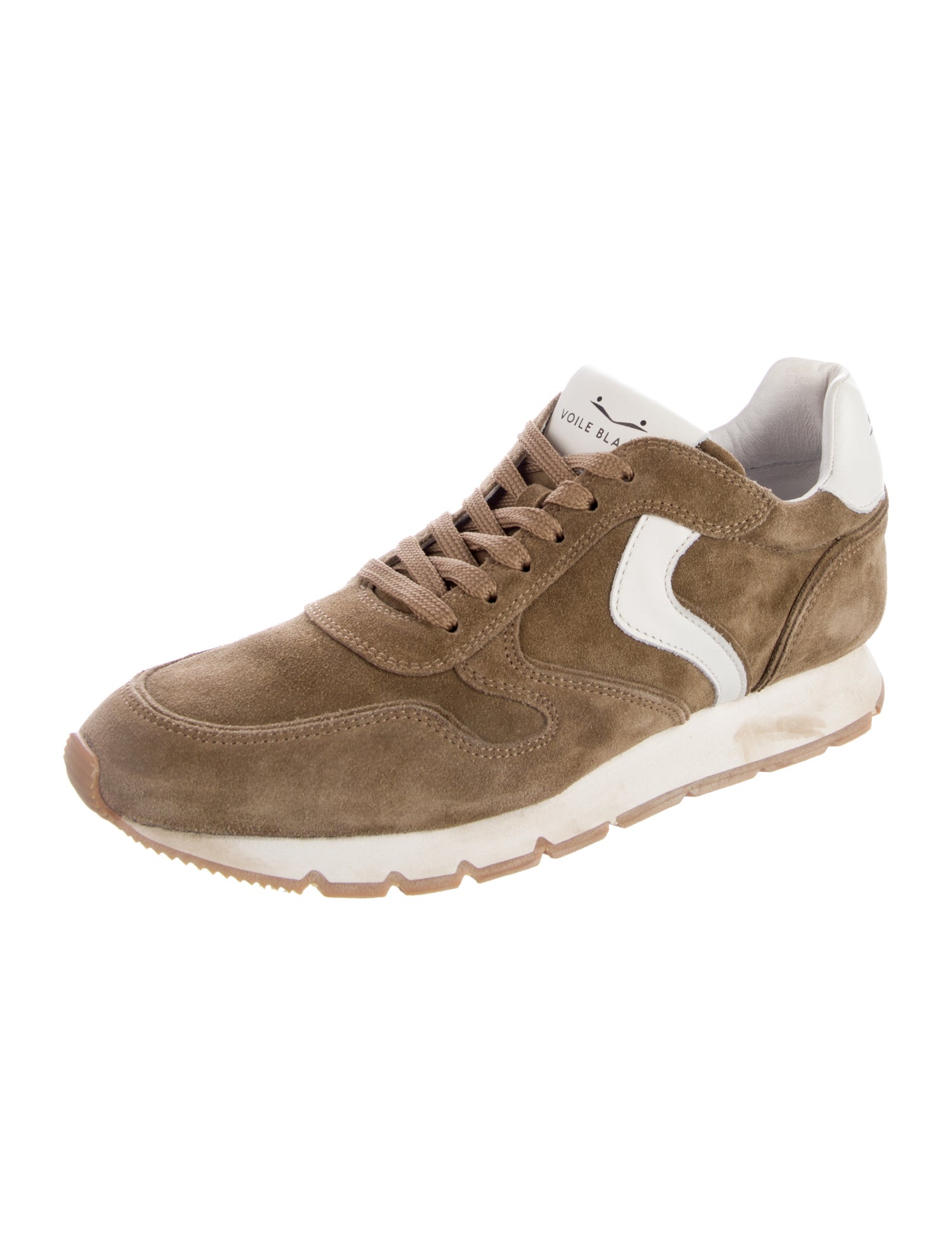 Voile Blanche Suede Sneakers
