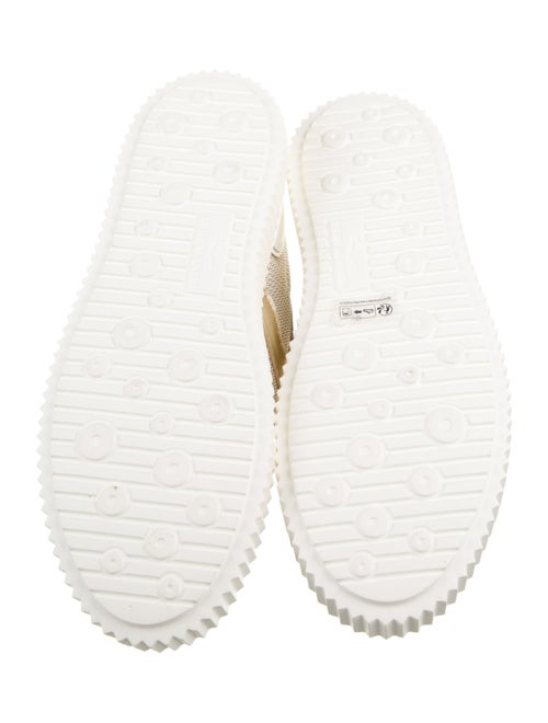 Voile Blanche Suede Colorblock Pattern Sneakers