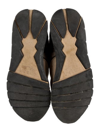 Voile Blanche Printed Fur Trim Sneakers