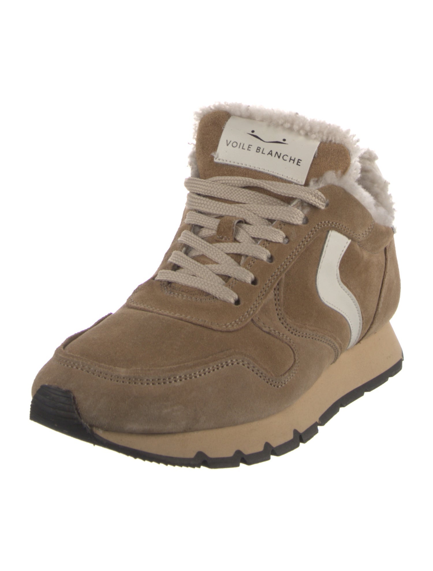 Voile Blanche Suede Sneakers