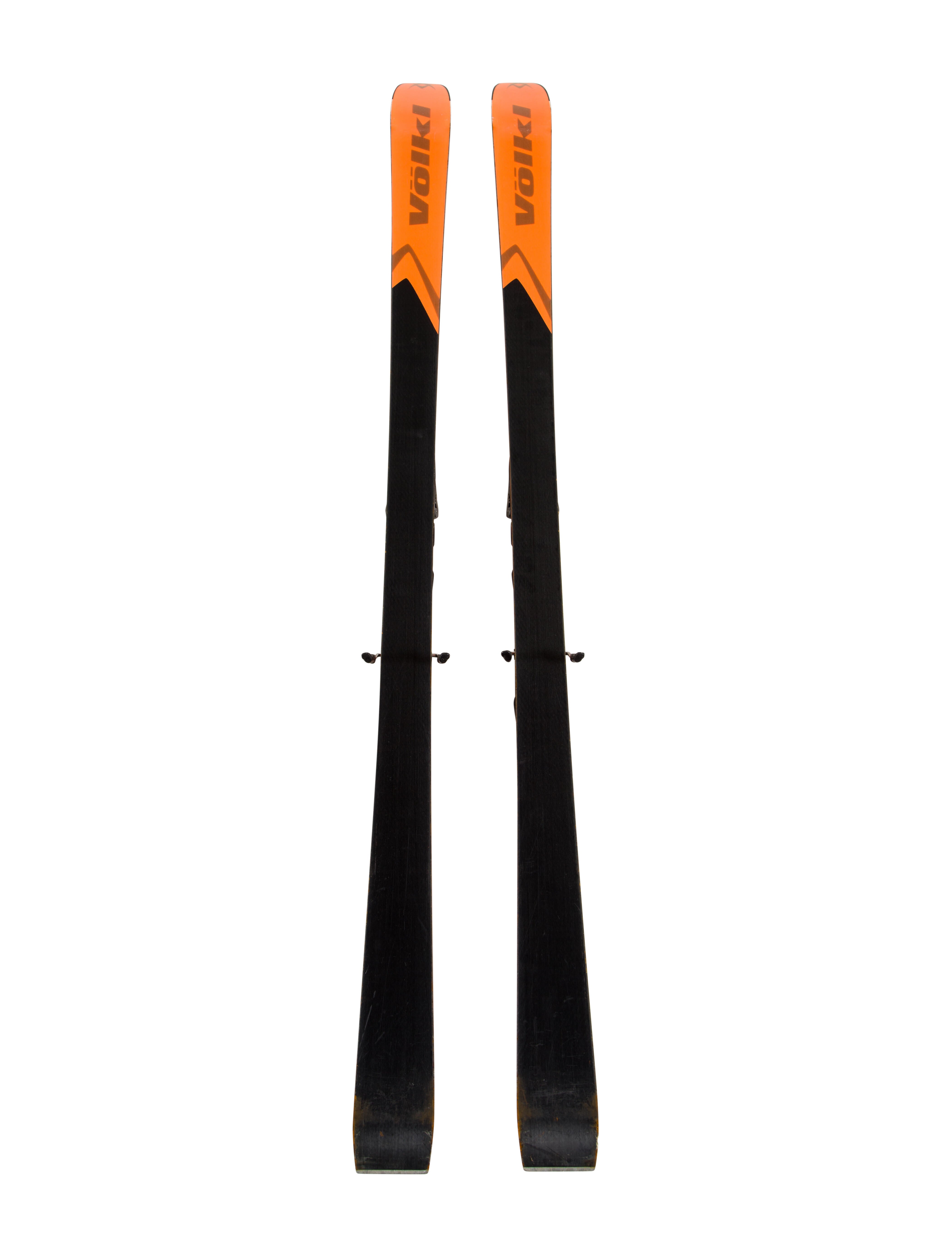 Völkl Volkl P30 RC Racing Skis with Marker M34 Bindings - Orange