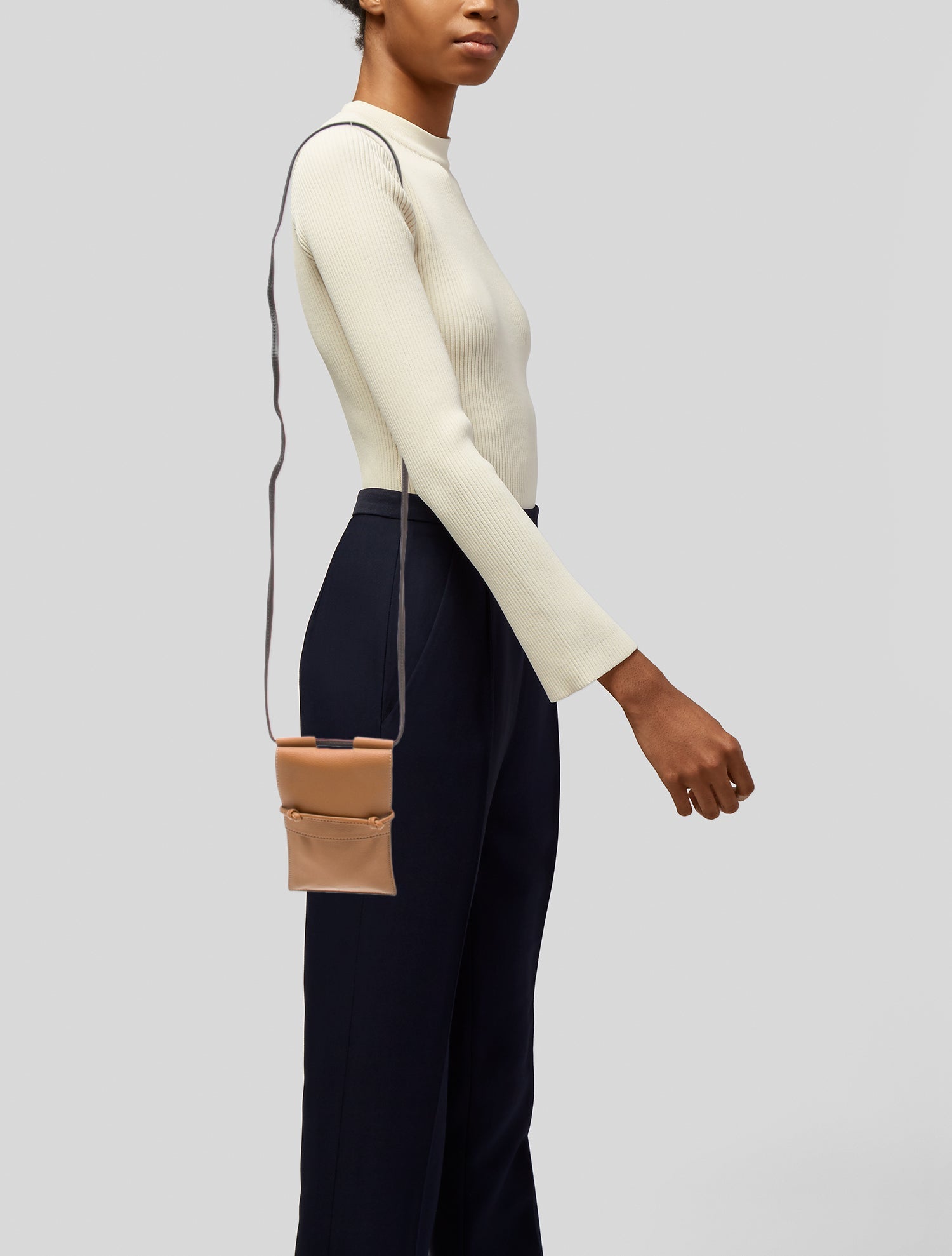 von Holzhausen Vegetarian Leather Shoulder Bag