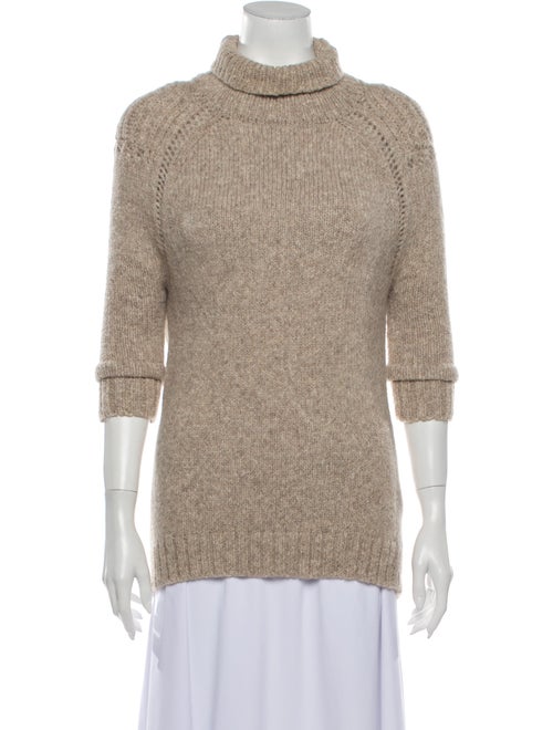 VPL Alpaca Turtleneck Sweater Brown