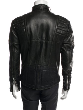 Vera Pelle Leather Moto Jacket