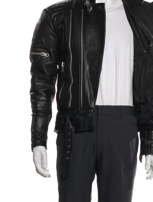 Vera Pelle Leather Moto Jacket