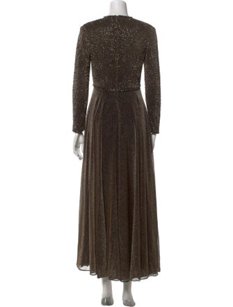 Victoria Royal Ltd Crew Neck Long Dress