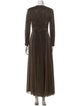 Victoria Royal Ltd Crew Neck Long Dress