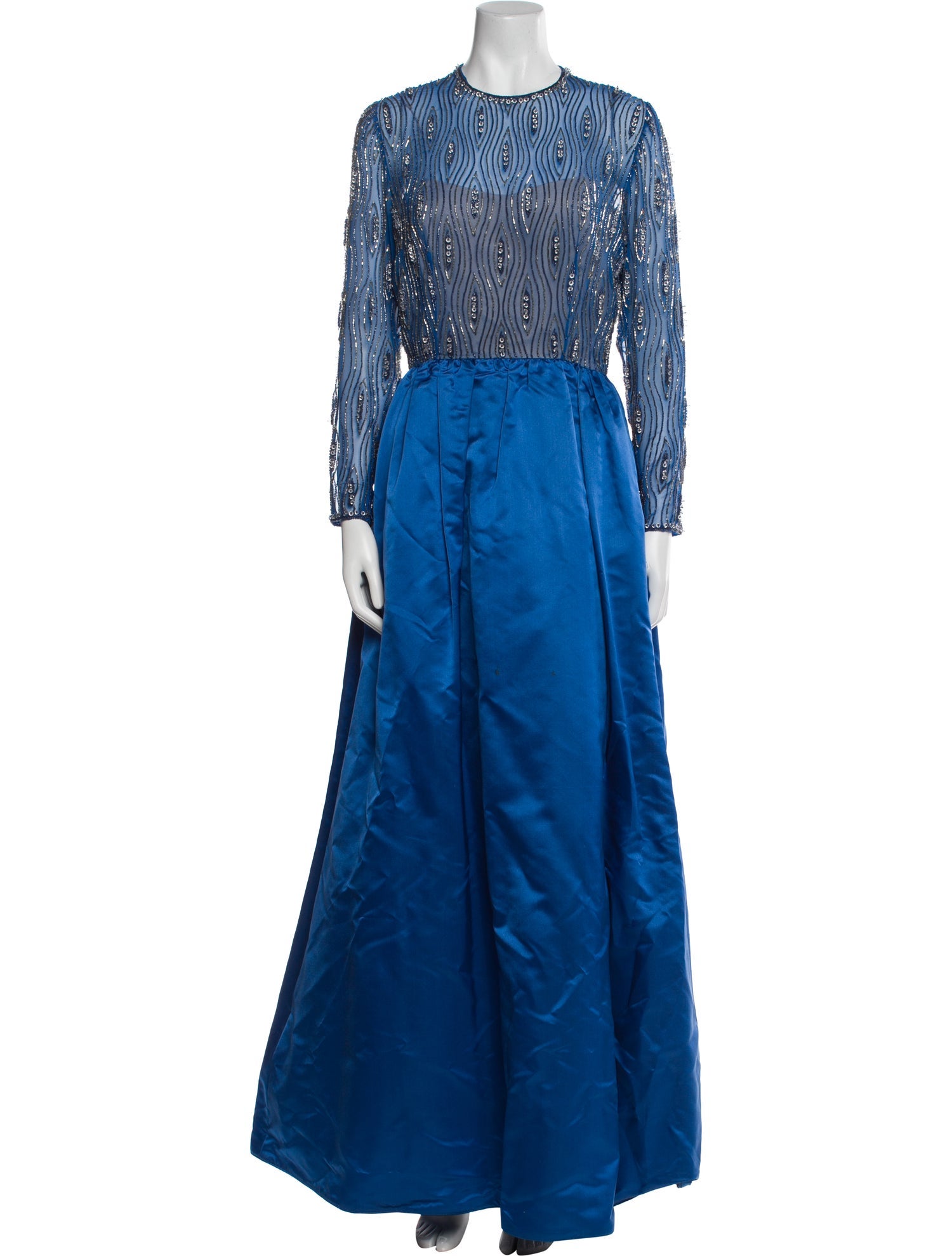 Victoria Royal Ltd Crew Neck Long Dress