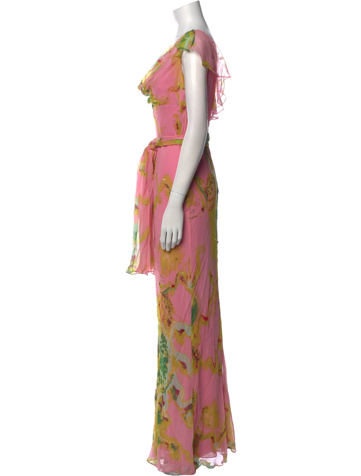 Victoria Royal Ltd Silk Long Dress