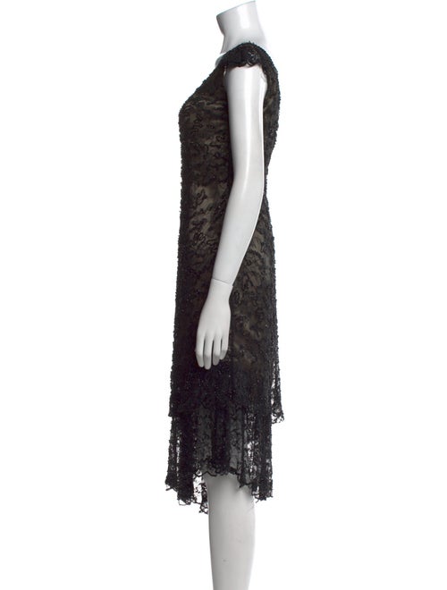 Victoria Royal Ltd Lace Pattern Midi Length Dress