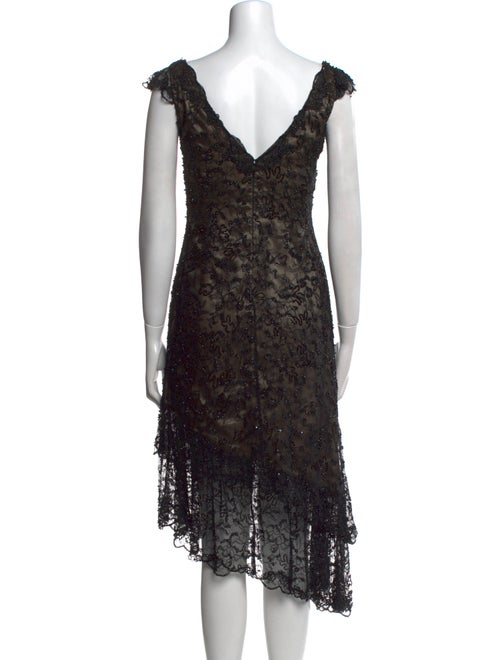 Victoria Royal Ltd Lace Pattern Midi Length Dress