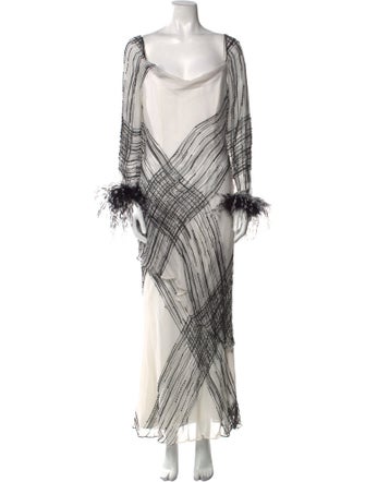 Victoria Royal Ltd Silk Long Dress