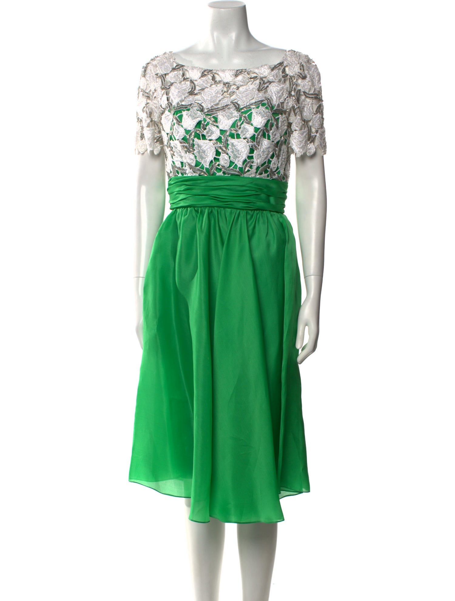 Victoria Royal Ltd Silk Midi Length Dress