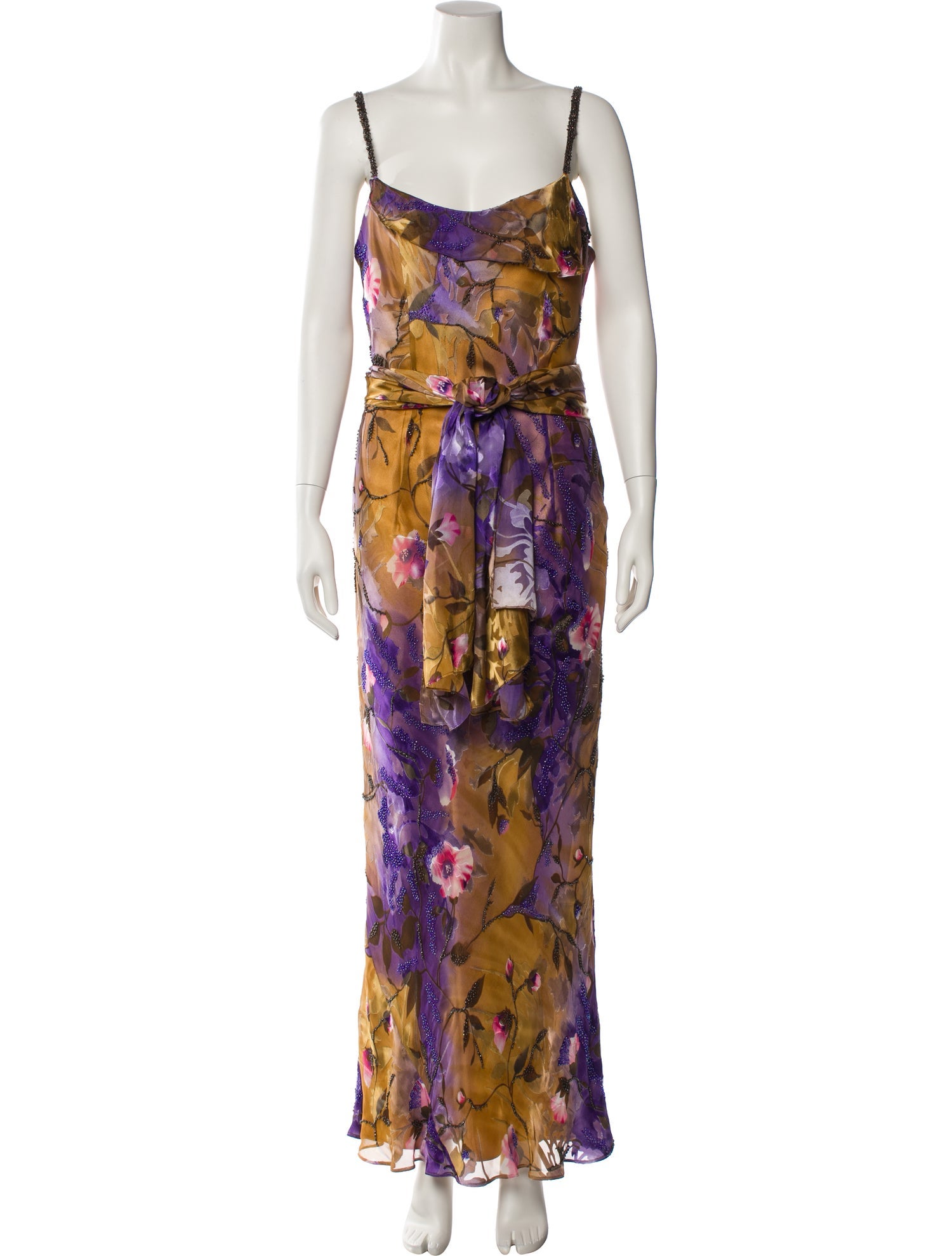Victoria Royal Ltd Silk Long Dress