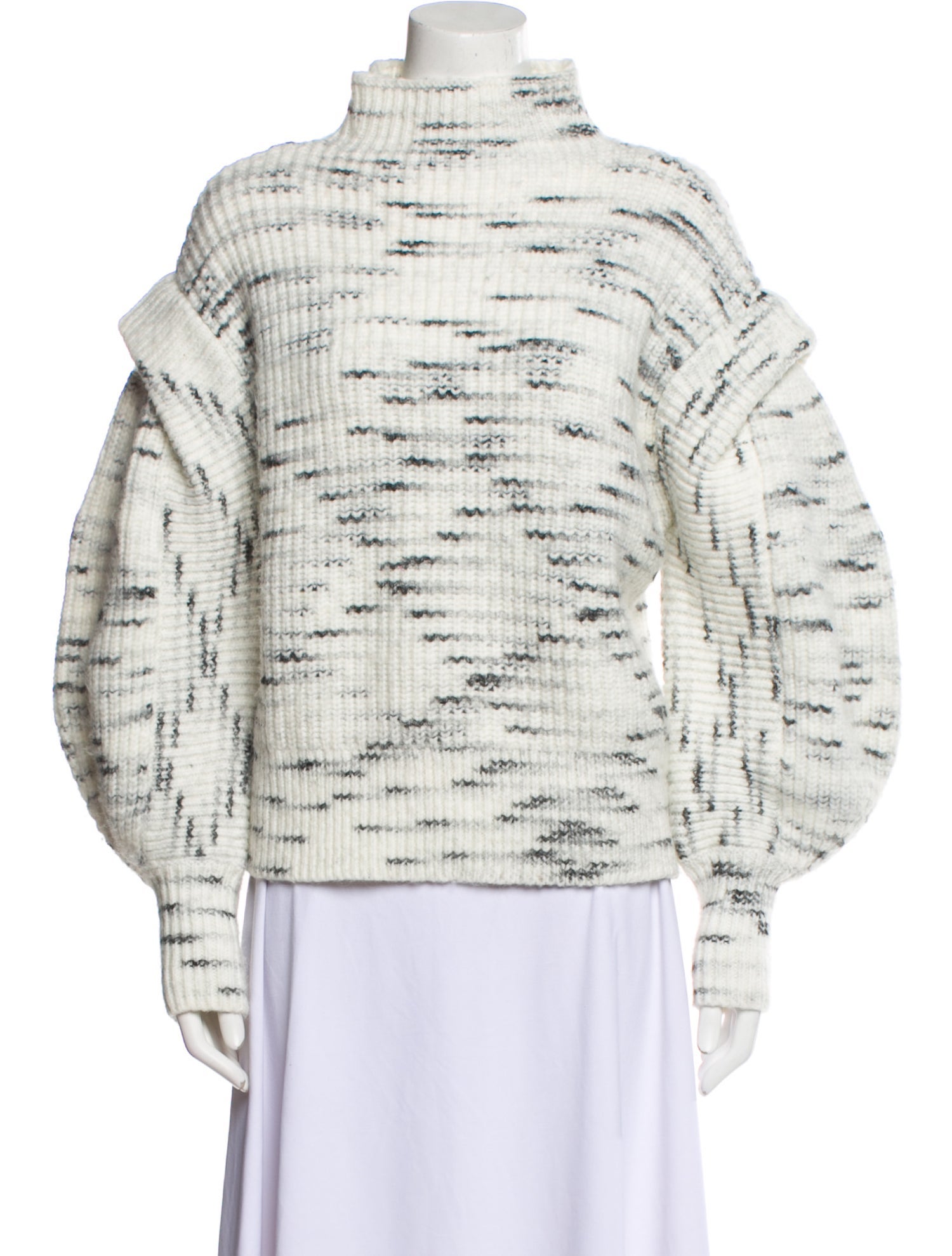 Varley Printed Turtleneck Sweater