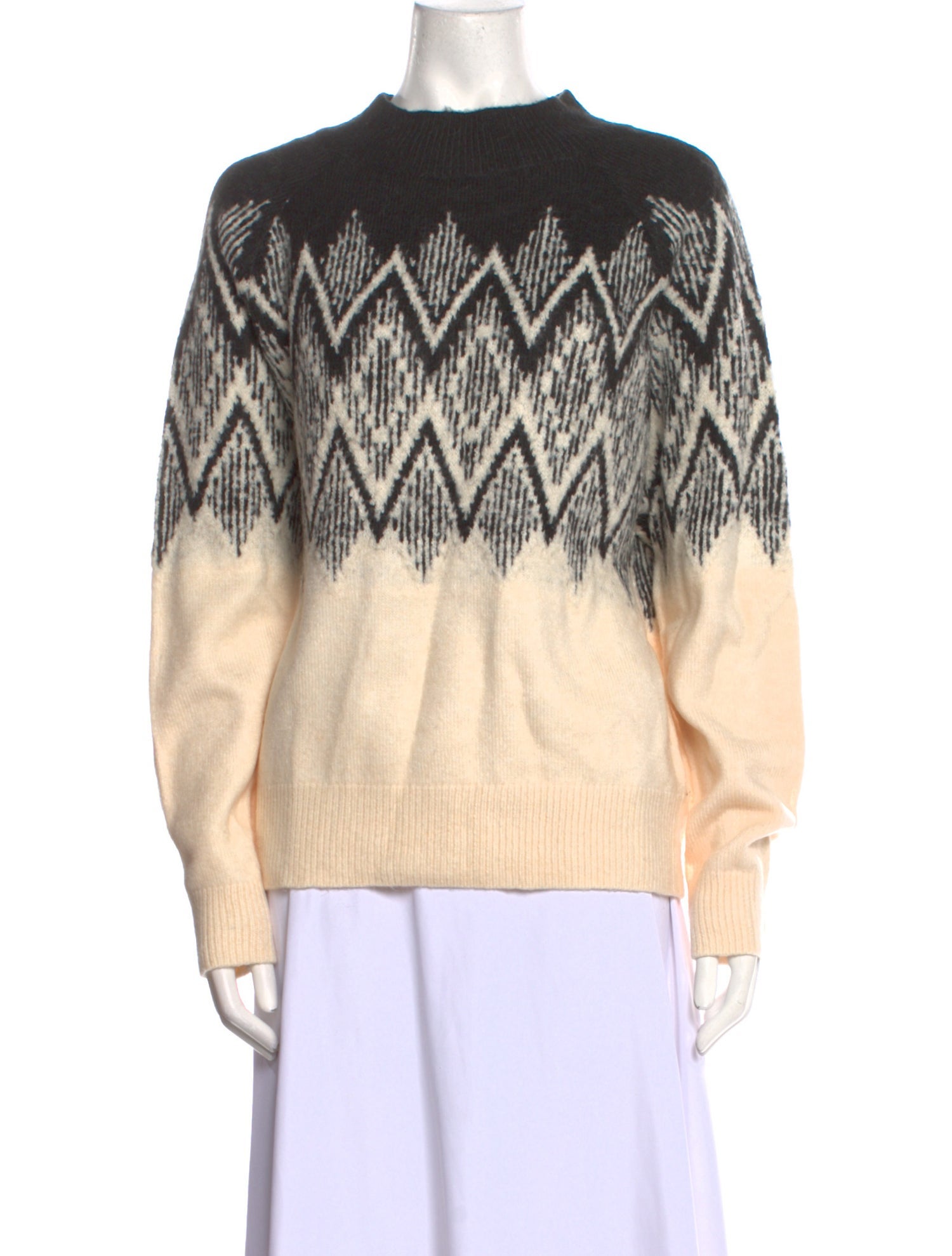 Varley Printed Crew Neck Sweater