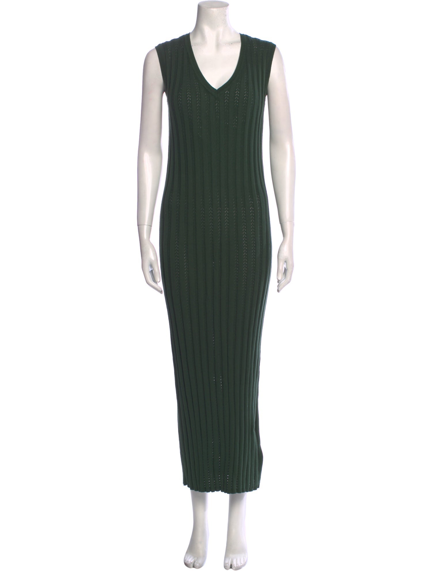 Varley V-Neck Long Dress