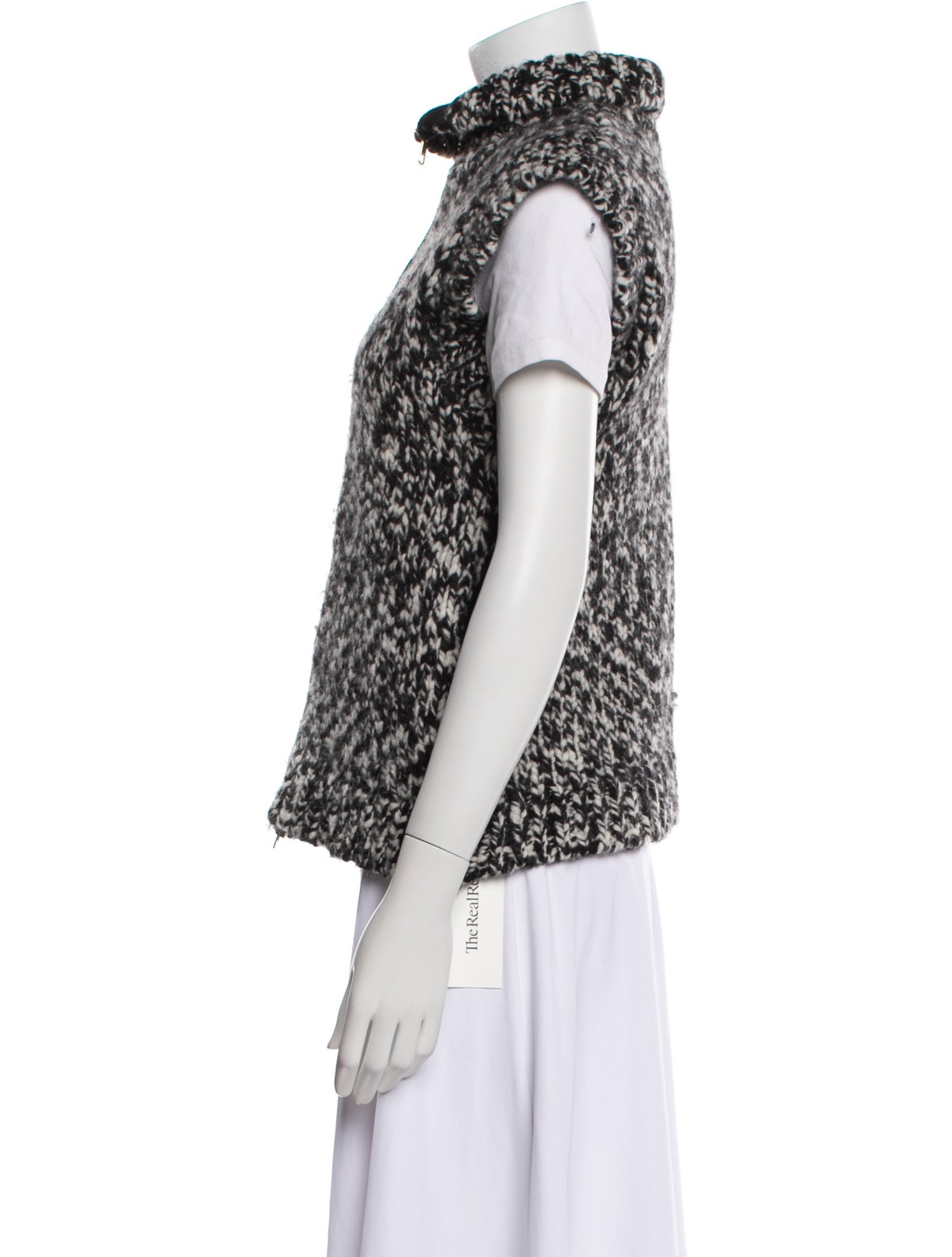 Varley Wool Animal Print Vest