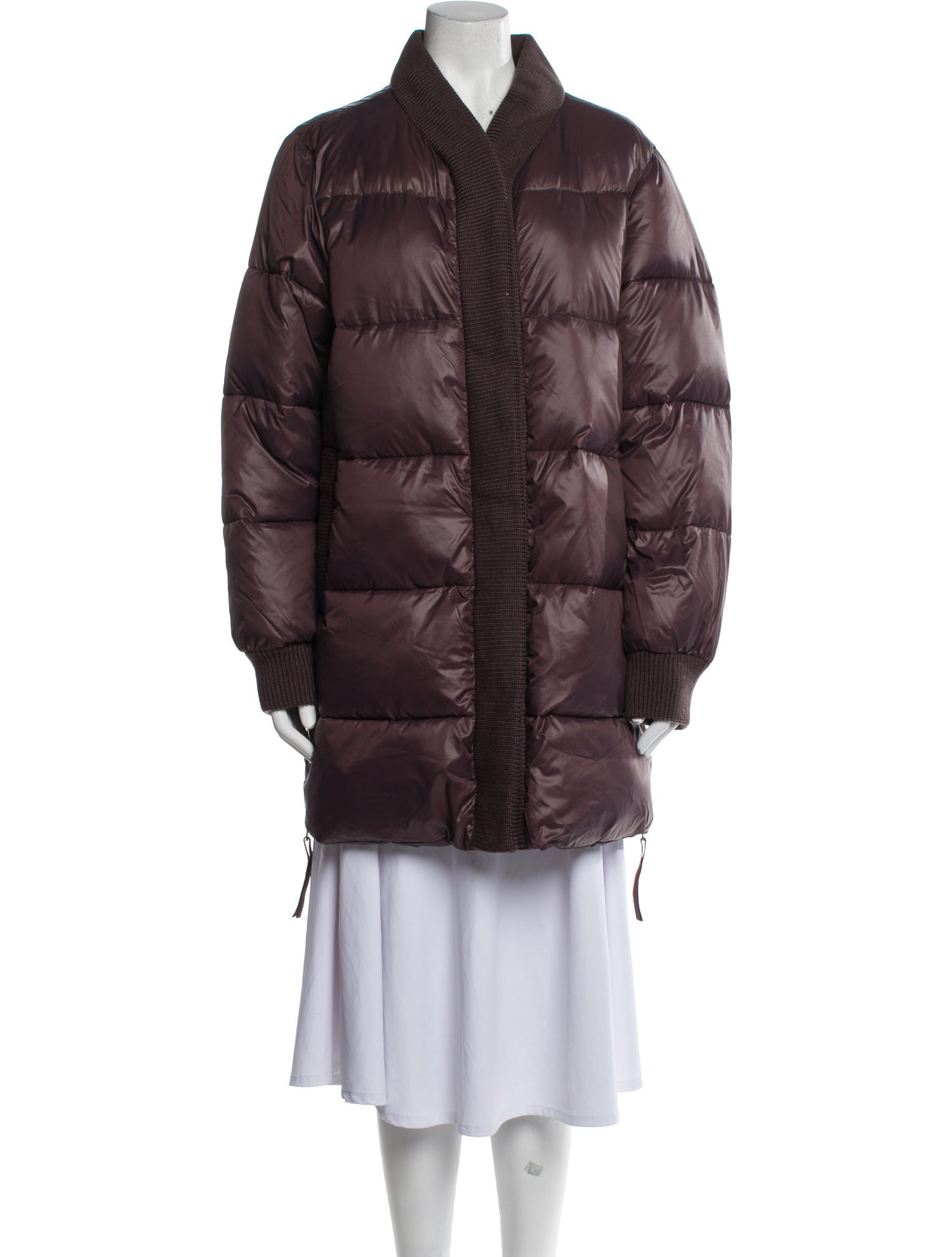 Varley Nylon Faux Fur Coat