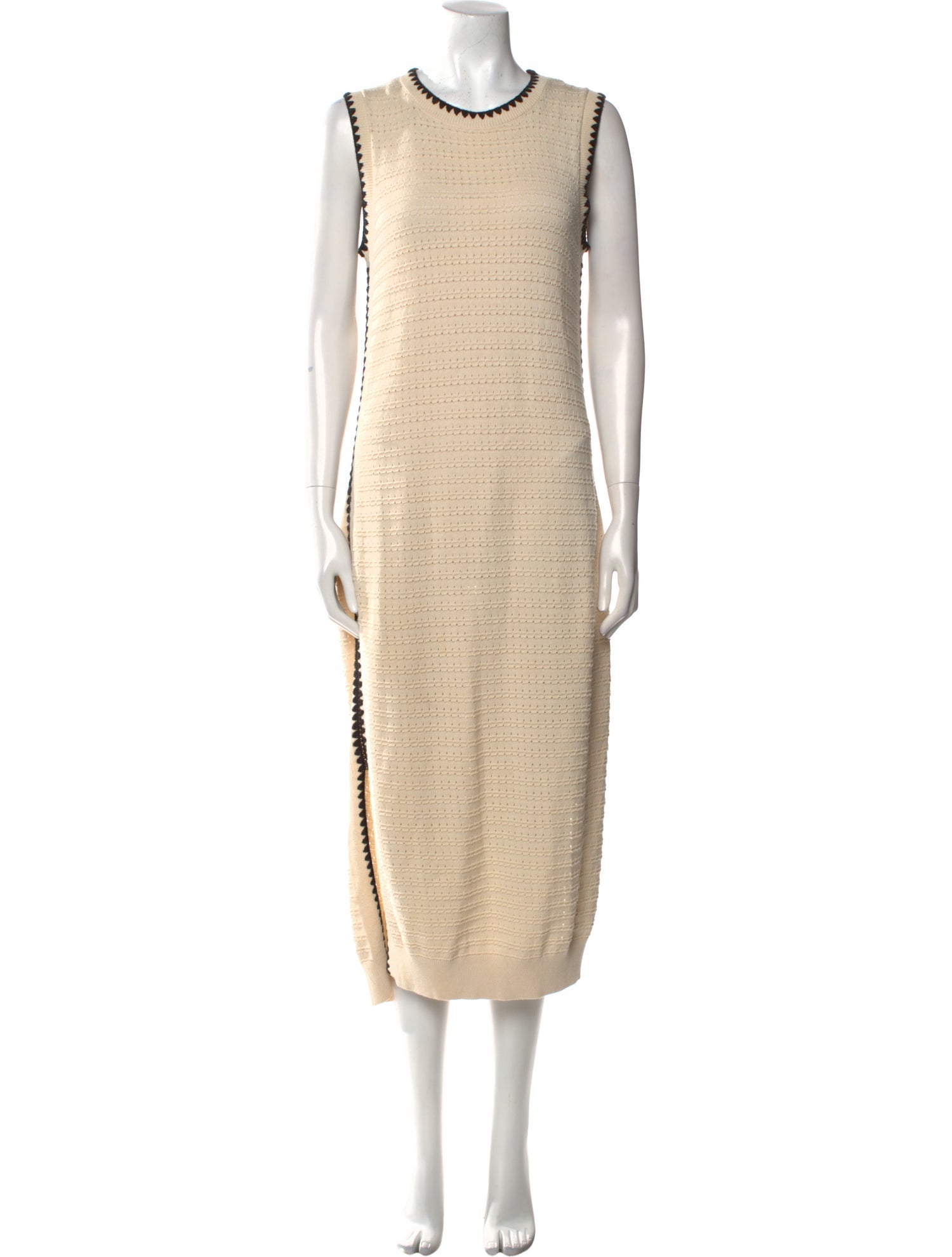 Varley Crew Neck Midi Length Dress