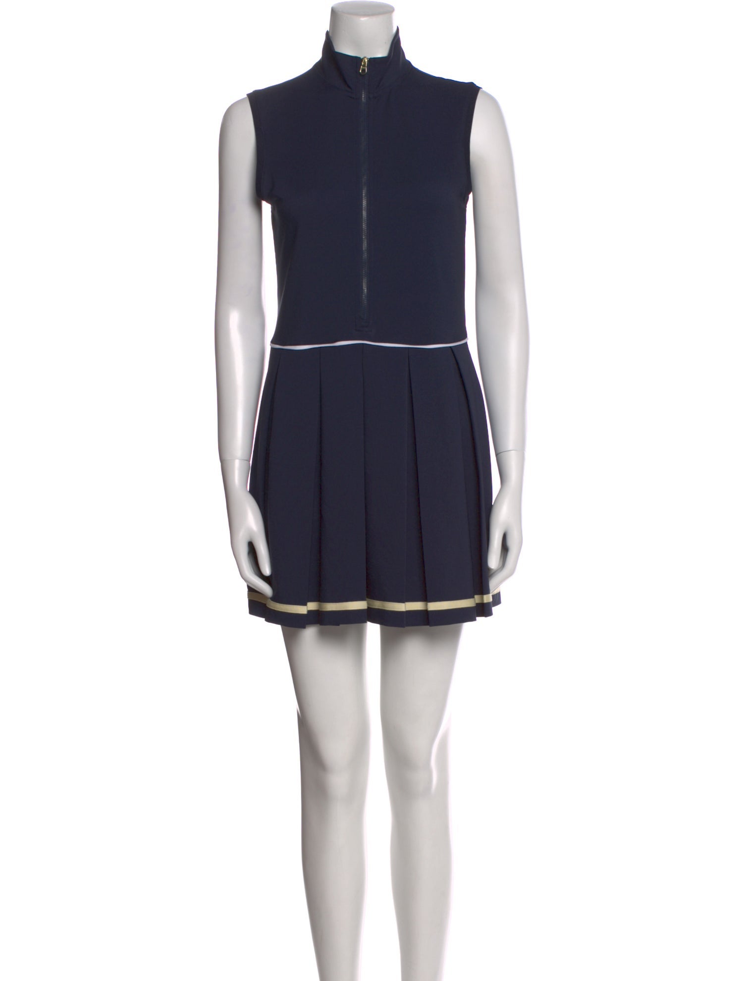 Varley Mock Neck Mini Dress