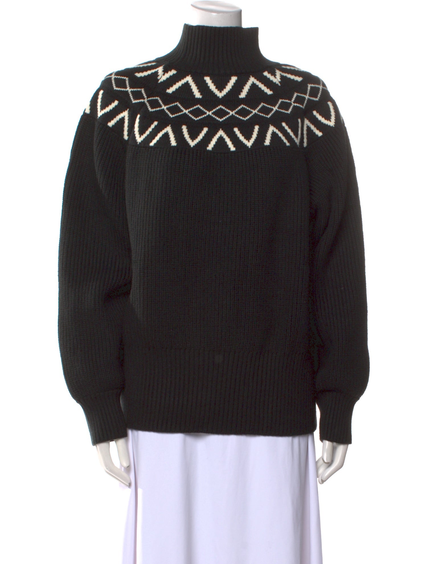 Varley Printed Turtleneck Sweater